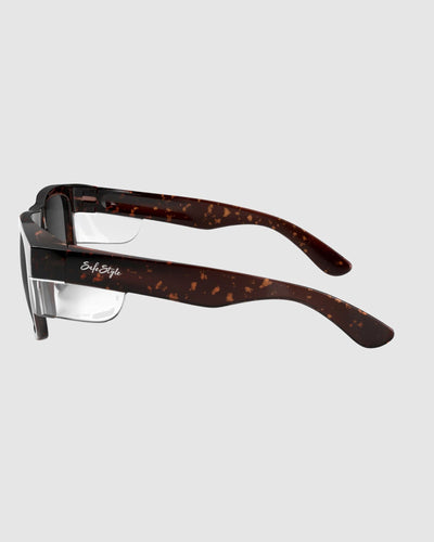 Safestyle Fusions Brown Tortoise Frame Polarised Lens FTP100