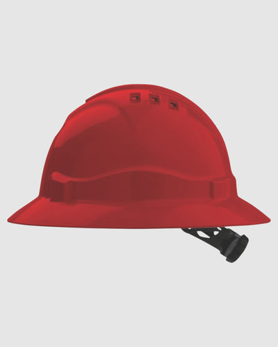 Prochoice V6 Hard Hat Vented Full Brim Ratchet Harness HHV6FB 