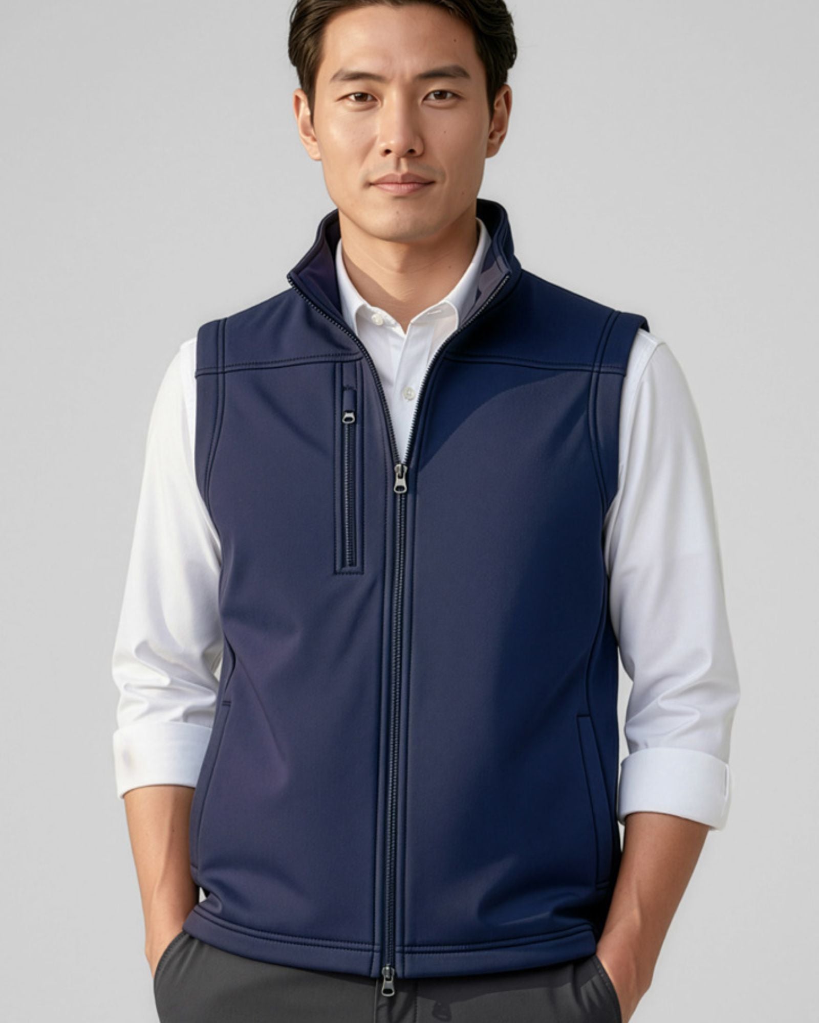BIZ COLLECTION Mens Softshell Vest J3881 