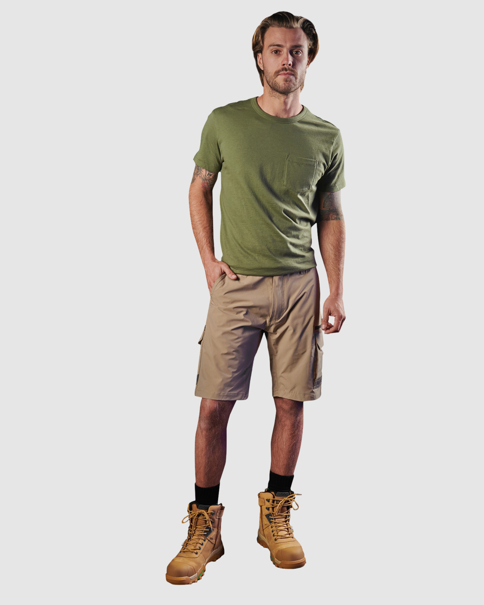 FXD LIGHTWEIGHT WORK SHORTS-LS-1