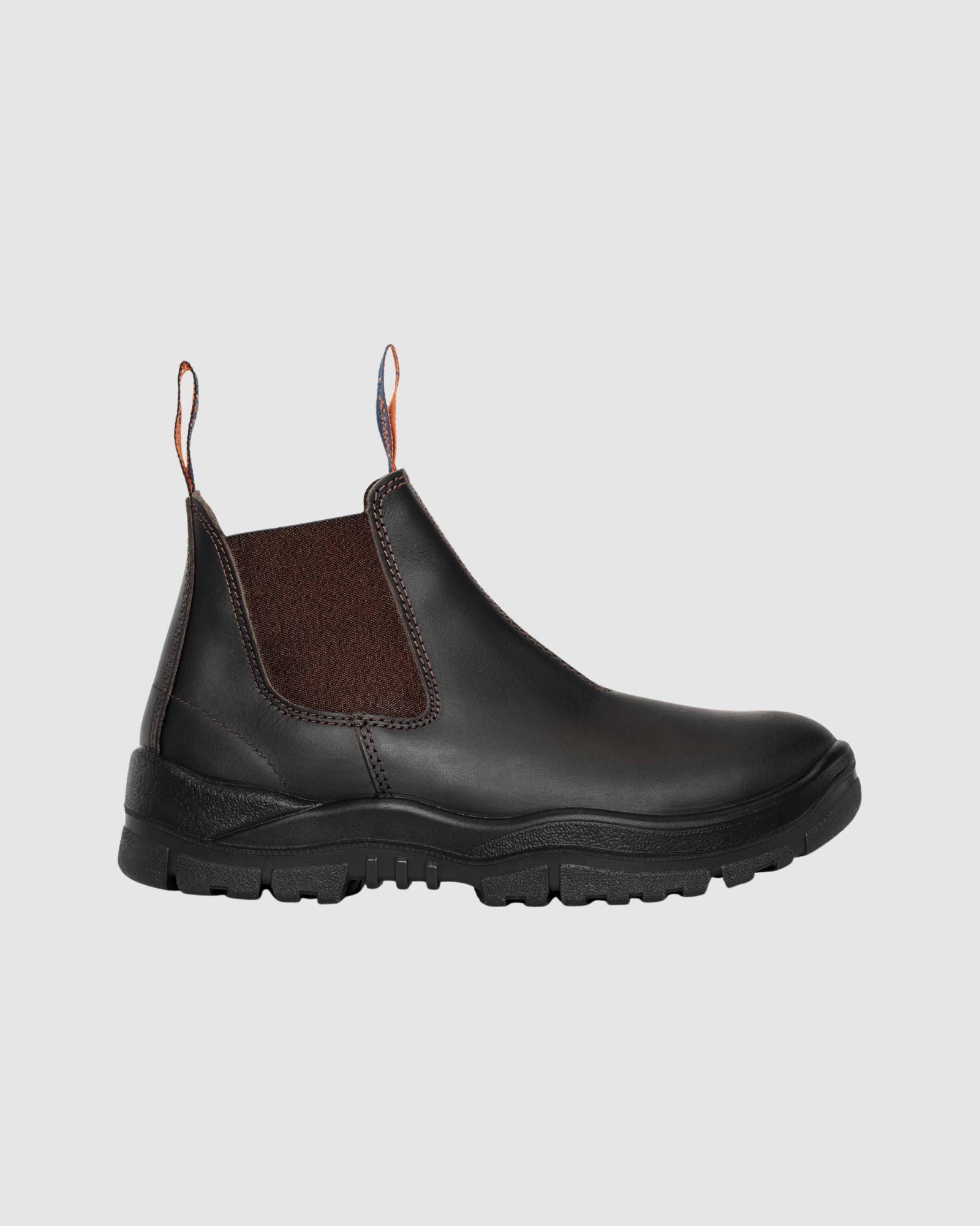 Mongrel Boots Claret Oil Kip V Cut Elastic Sided Boot 240090 