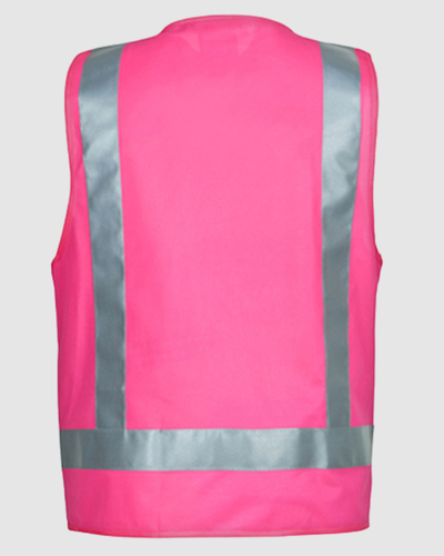 Ritemate Hi Viz Vest With 50MM Reflective Tape RM4245T 