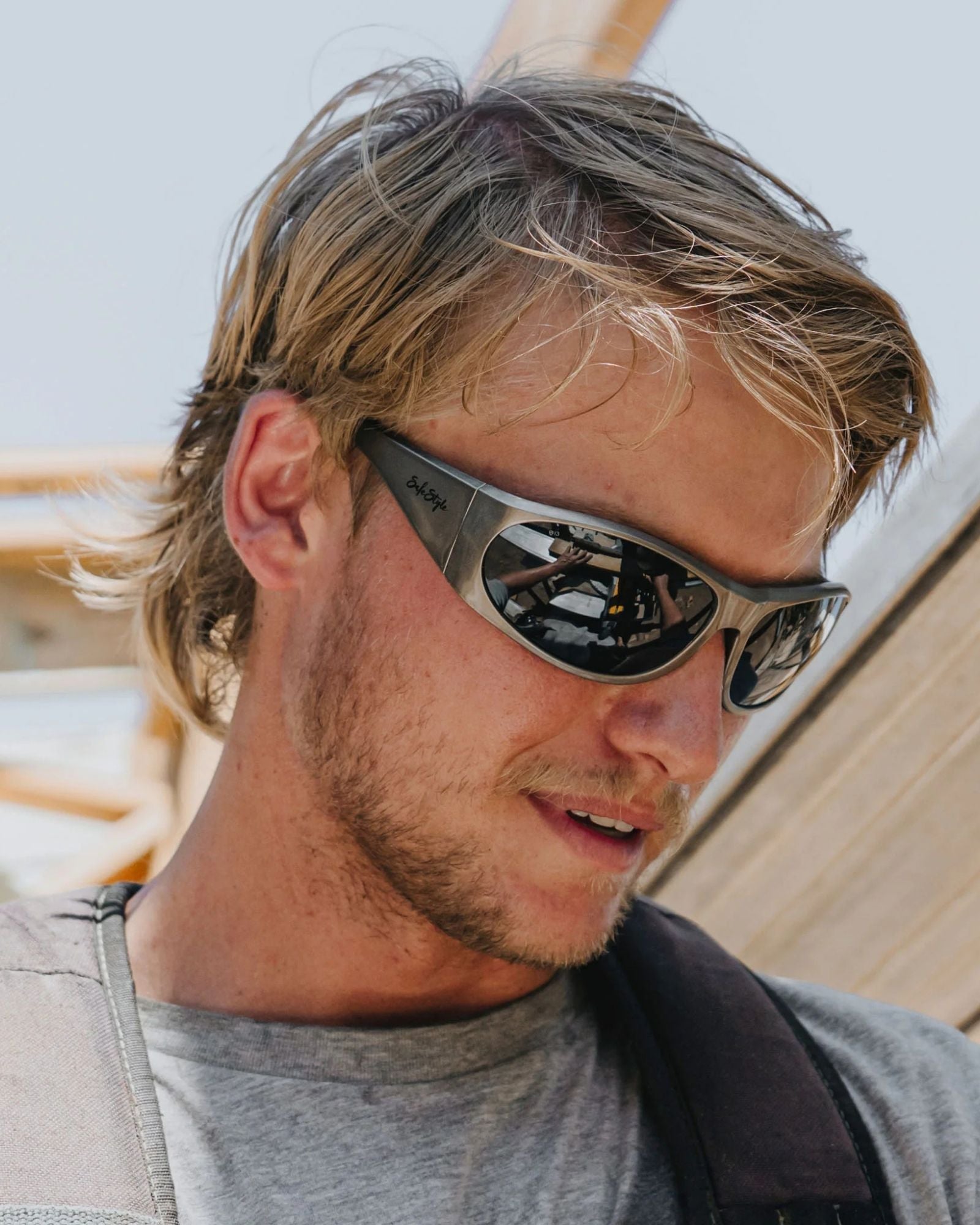 Safestyle Sonics Silver Frame / Polarised Lens SSP100