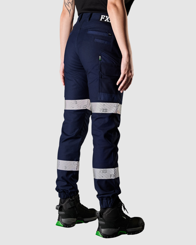 FXD WOMENS REFELCTIVE CUFFED WORK PANTS-WP-4WT