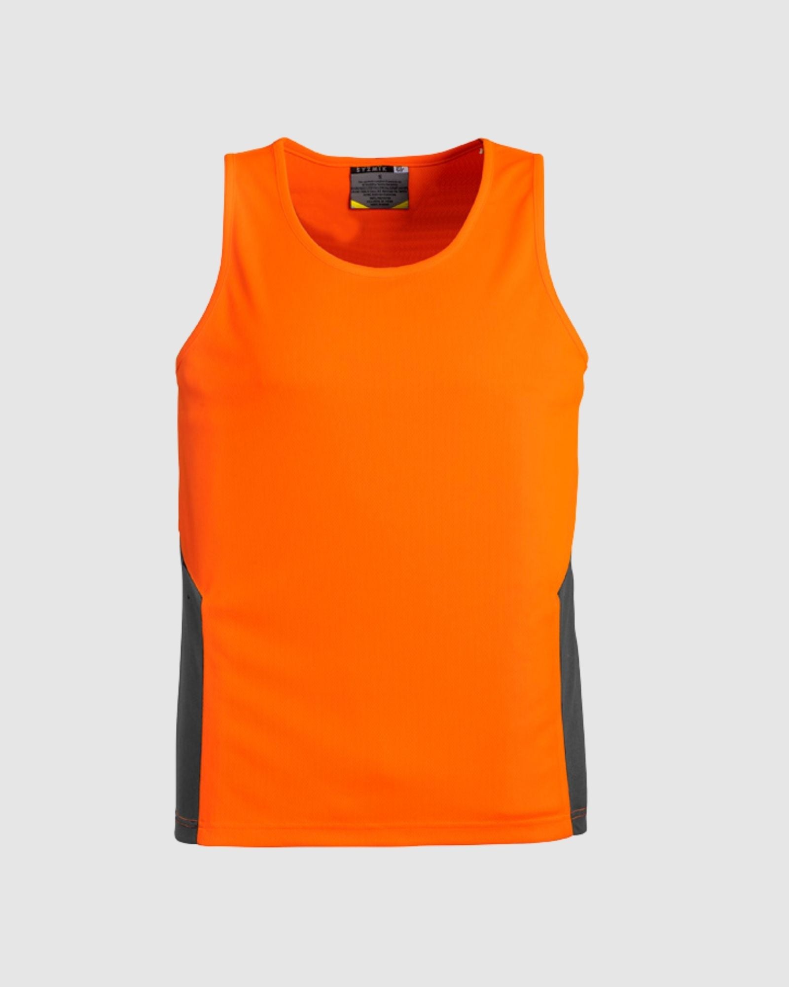 MENS HI VIS SQUAD SINGLET
