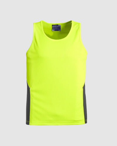 MENS HI VIS SQUAD SINGLET