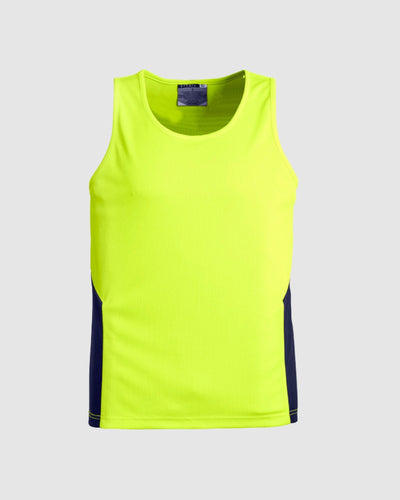 MENS HI VIS SQUAD SINGLET