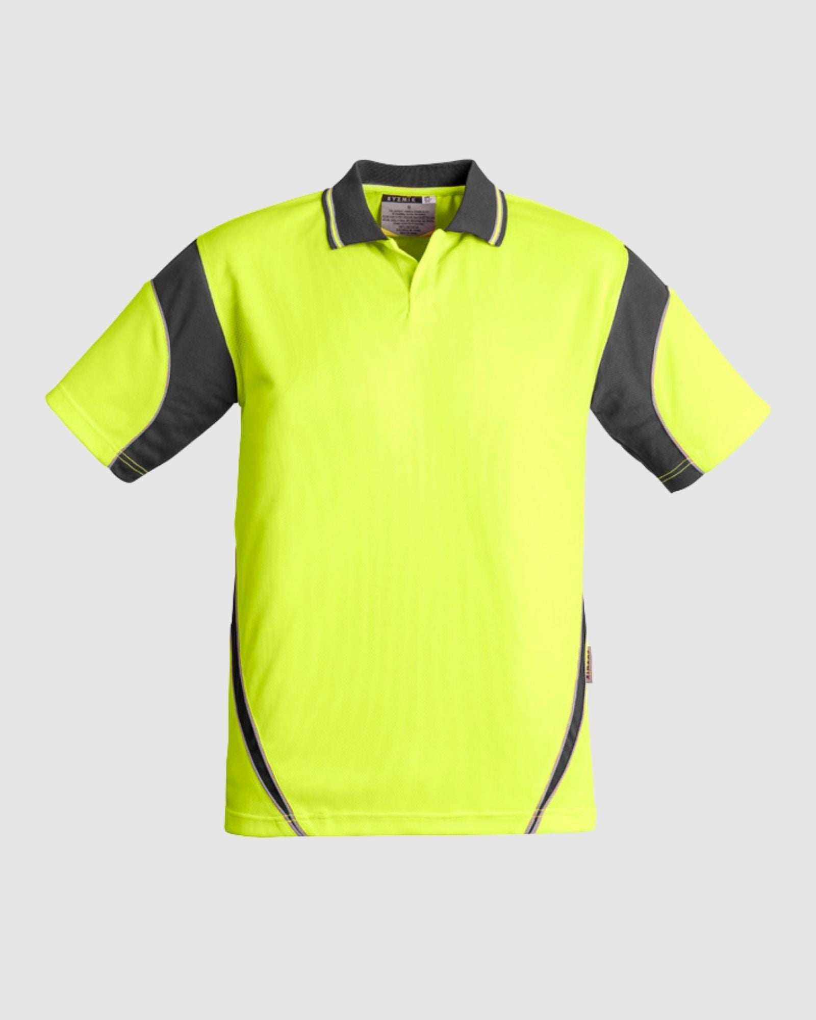 Syzmik Mens Hi Vis Aztec Short Sleeve Polo ZH248 