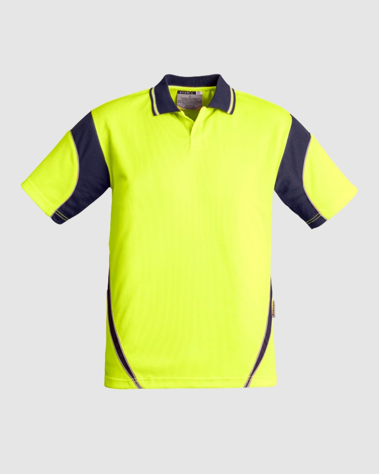 Syzmik Mens Hi Vis Aztec Short Sleeve Polo ZH248 