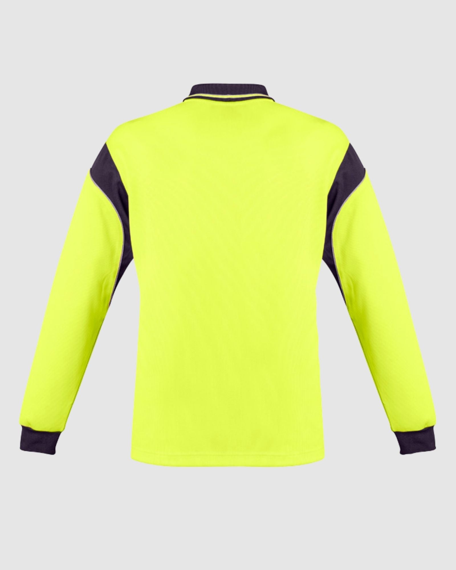 Syzmik Mens Hi Vis Aztec Long Sleeve Polo ZH249 