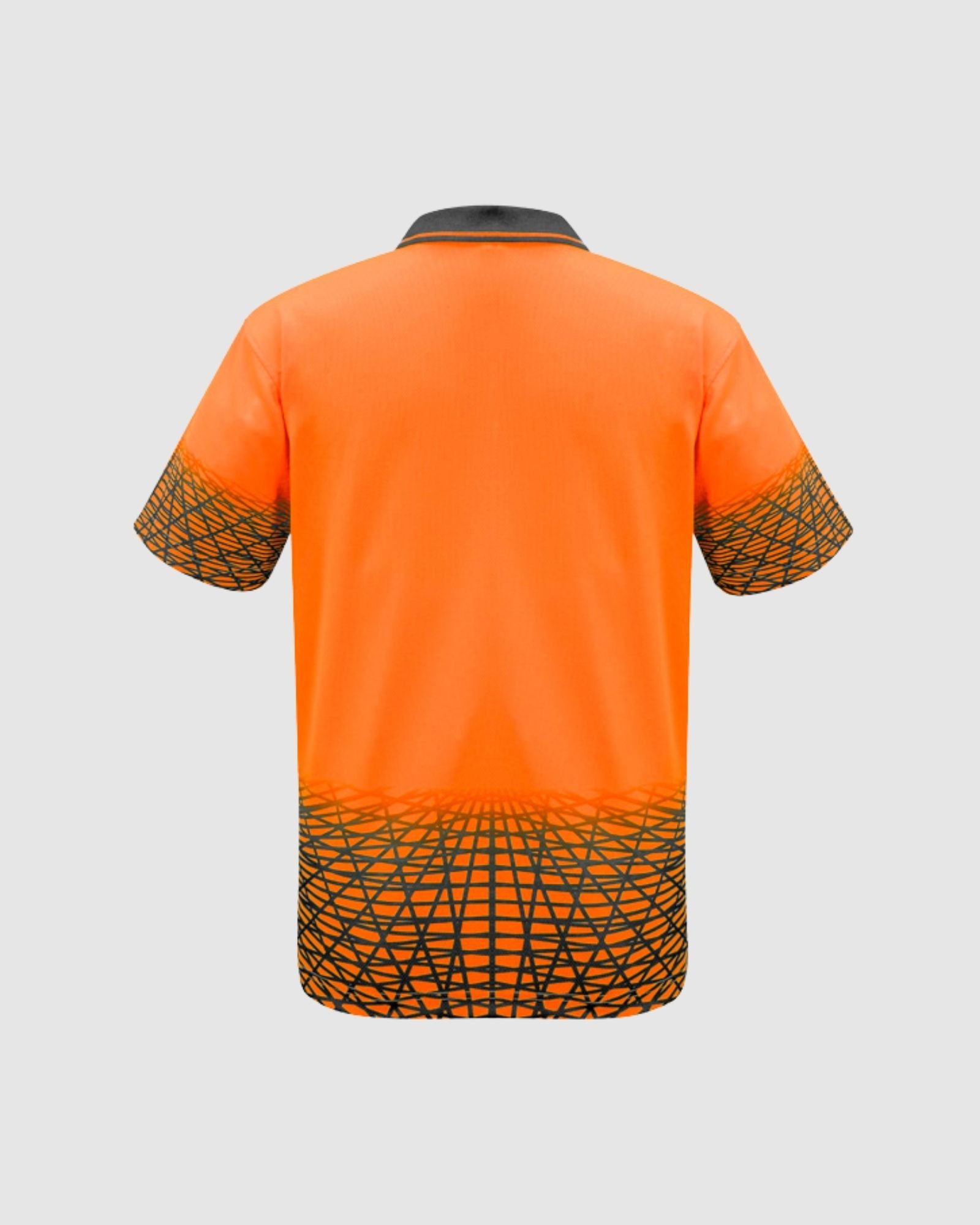 Syzmik Mens Hi Vis Tracks Short Sleeve Polo ZH300 