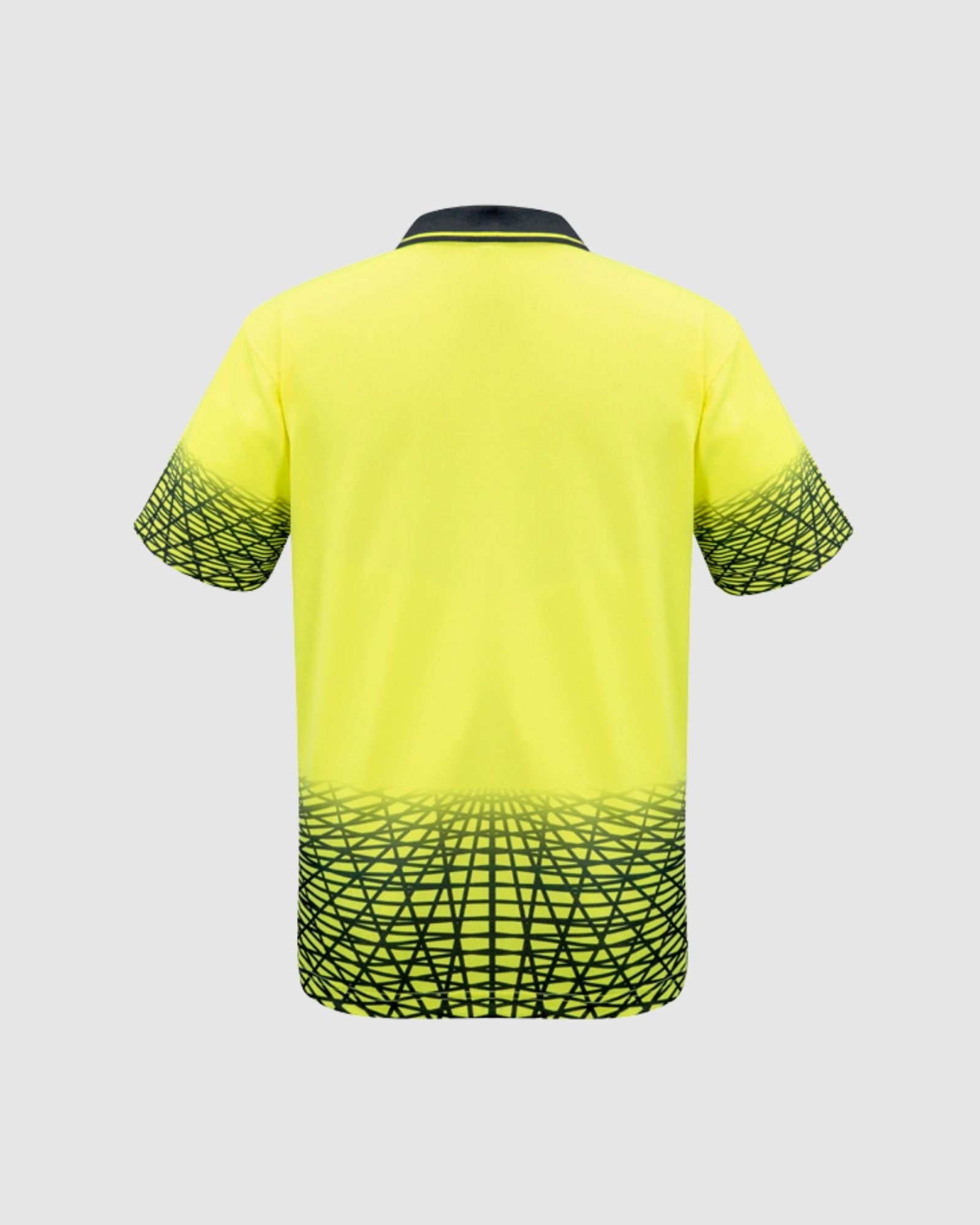 Syzmik Mens Hi Vis Tracks Short Sleeve Polo ZH300 