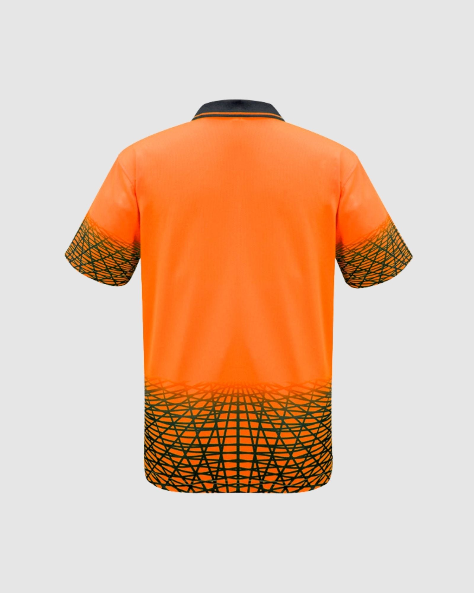 Syzmik Mens Hi Vis Tracks Short Sleeve Polo ZH300 