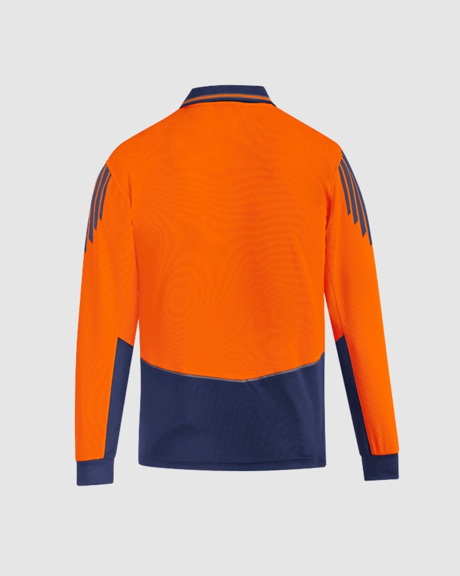 Syzmik Mens Hi Vis Flux Long Sleeve Polo ZH310 