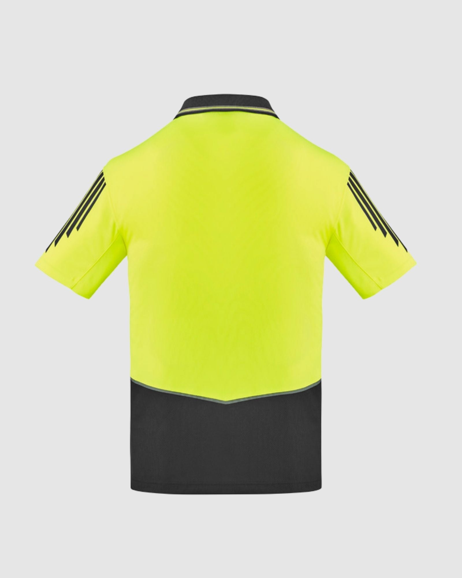 Syzmik Mens Hi Vis Flux Short Sleeve Polo ZH315 