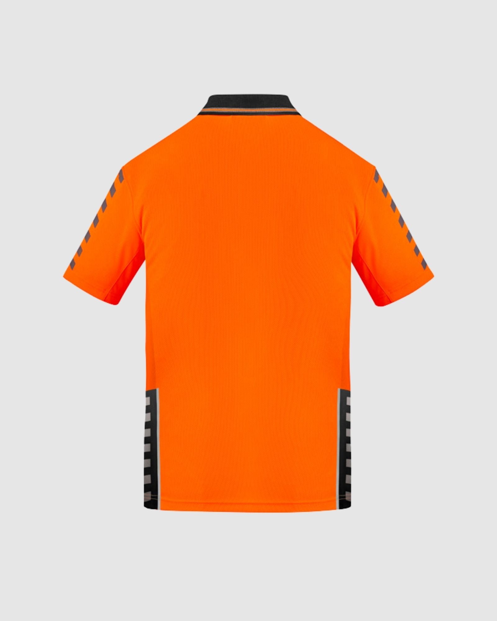 Syzmik Mens Hi Vis Komodo Short Sleeve Polo ZH320 