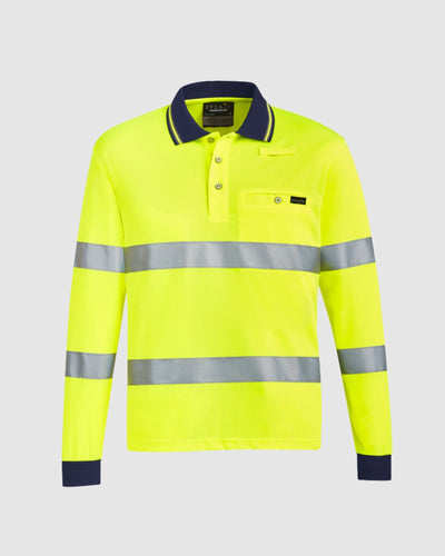Syzmik Unisex Hi Vis Bio Motion Taped Polo ZH380 