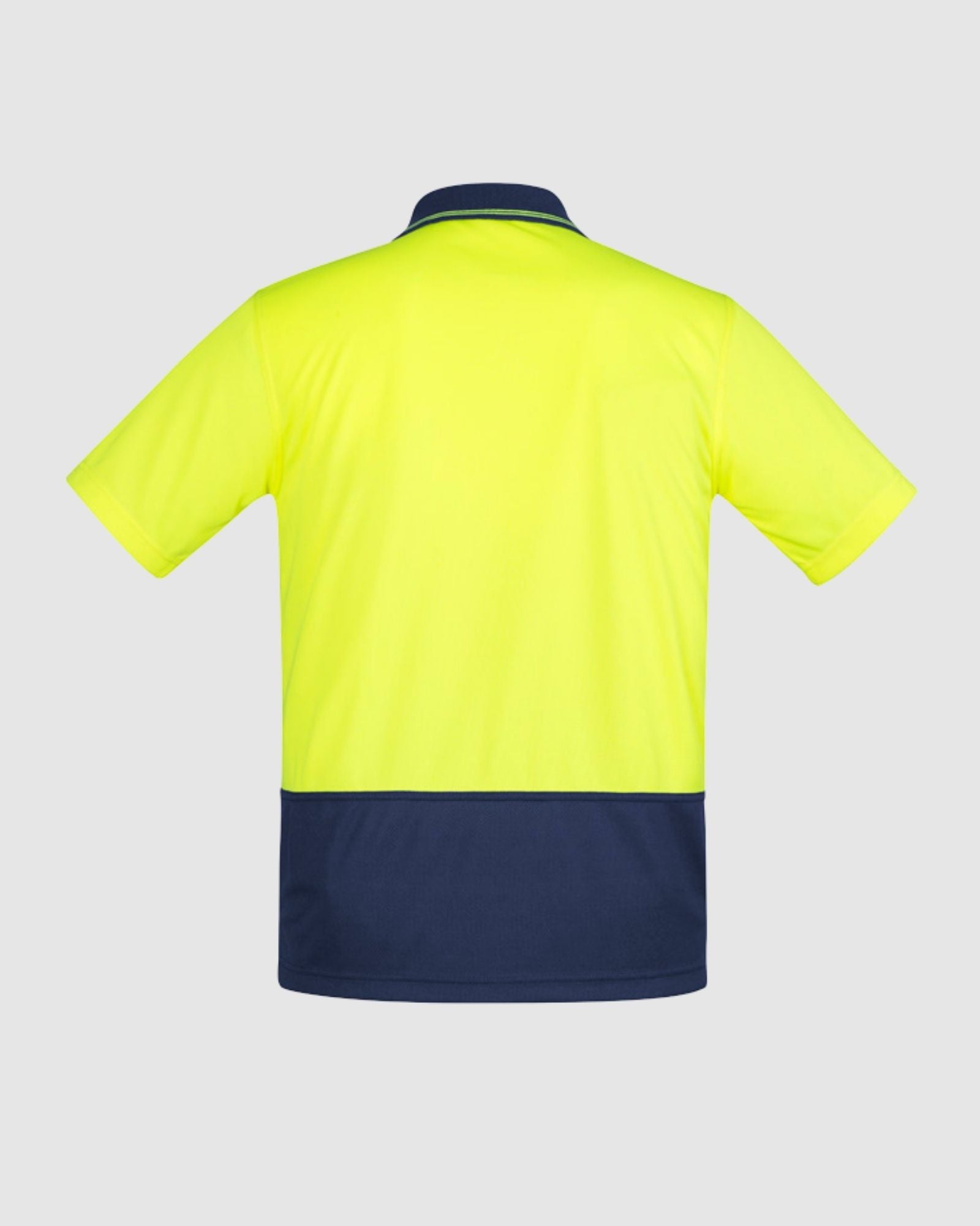 Syzmik Mens Hi Vis Comfort Back Short Sleeve Polo ZH415 