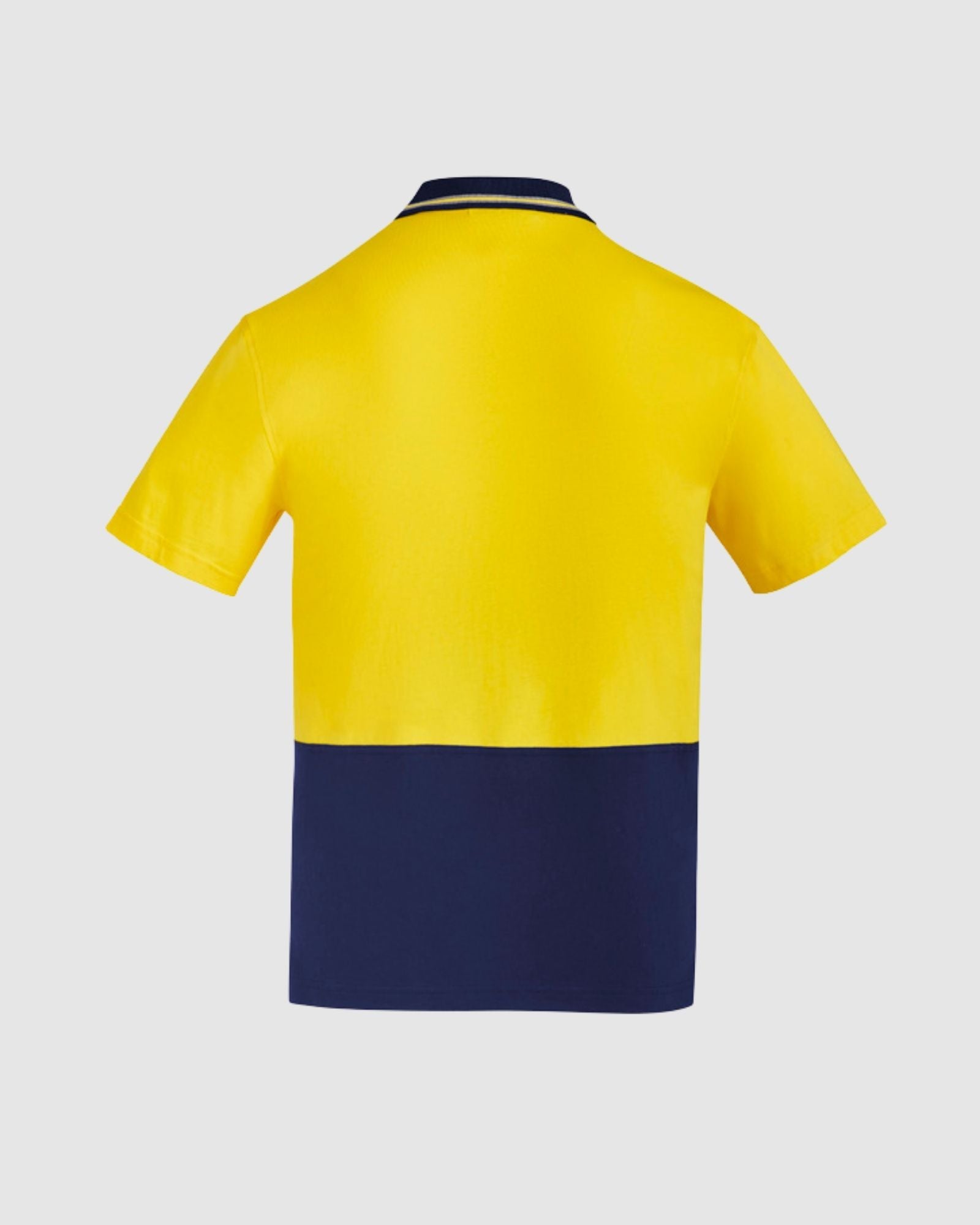 Syzmik Mens Hi Vis Cotton Short Sleeve Polo ZH435 