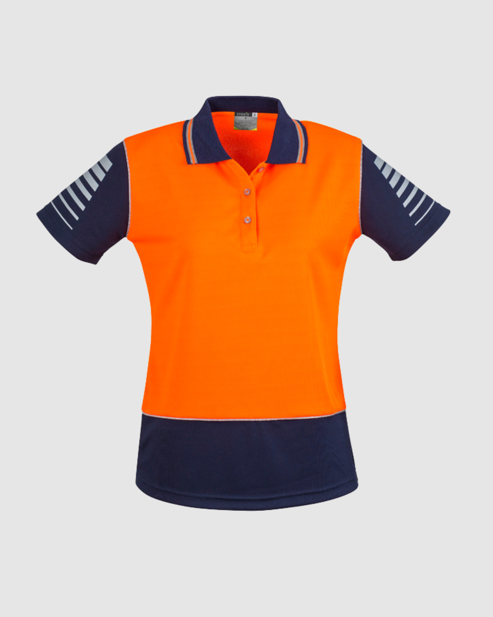 Syzmik Womens Hi Vis Zone Short Sleeve Polo ZHL236