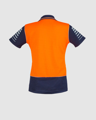 Syzmik Womens Hi Vis Zone Short Sleeve Polo ZHL236