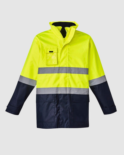 SYZMIK MENS HI VIS BASIC 4 IN 1 WATERPROOF JACKET