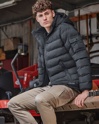 Syzmik Unisex Streetworx Hooded Puffer Jacket ZJ240 