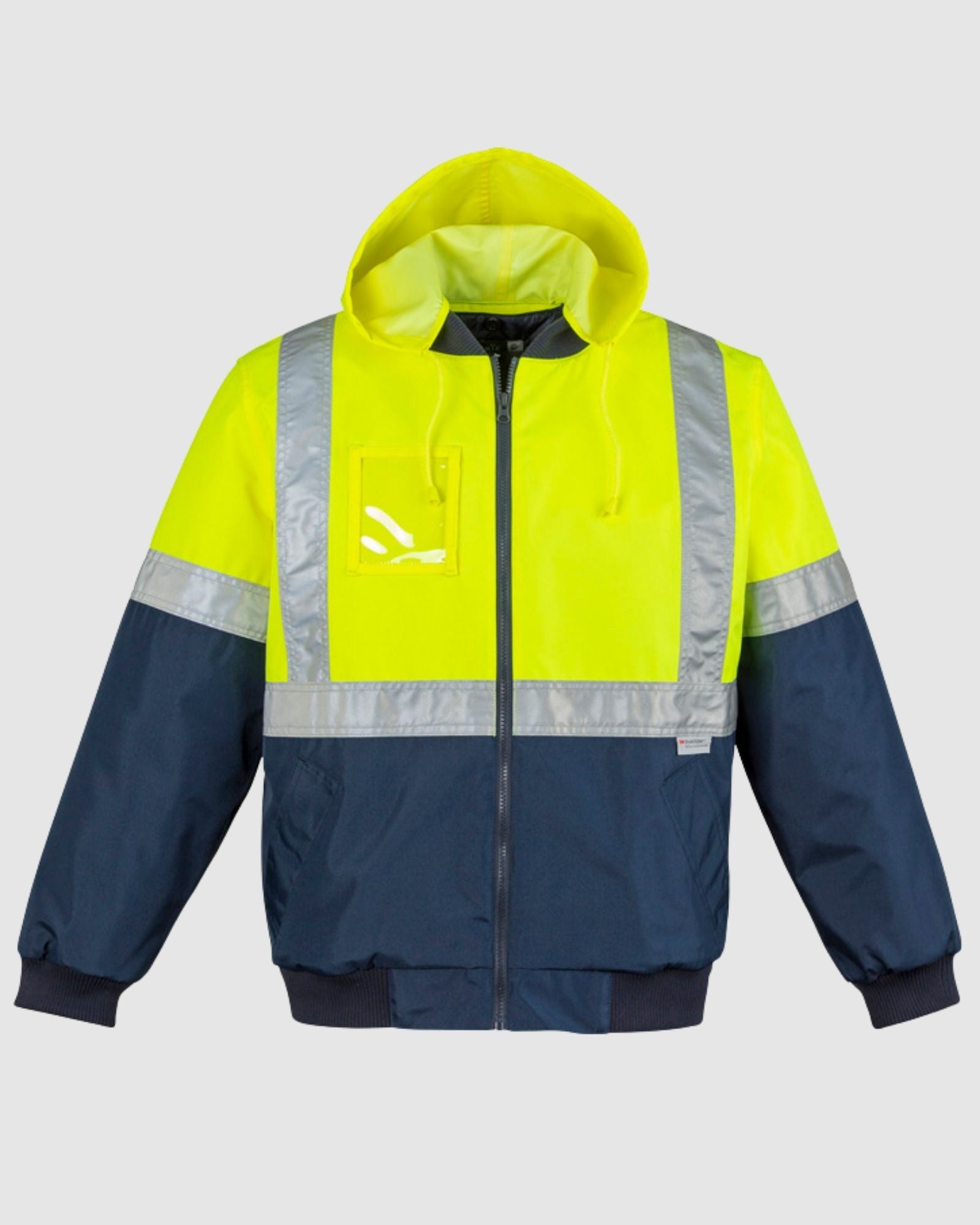 Syzmik Mens Hi Vis Quilted Flying Jacket ZJ351 