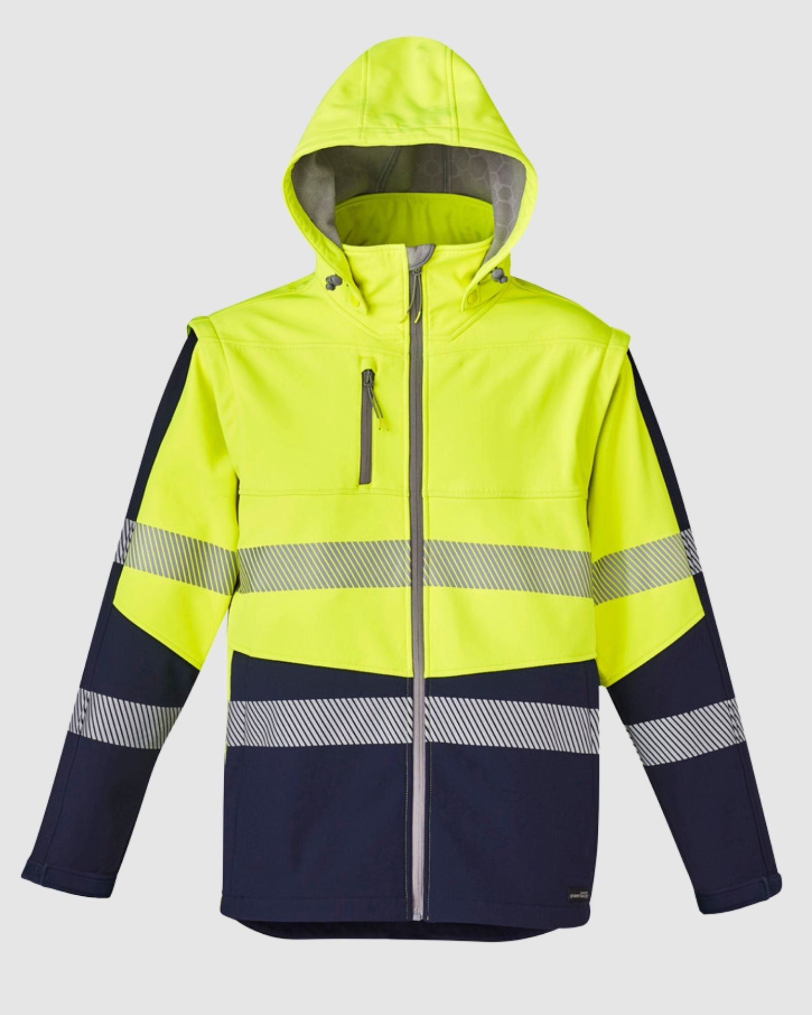 Syzmik Unisex Streetworx 2 In 1 Stretch Softshell Jacket ZJ453 