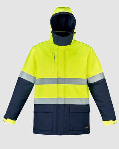 Syzmik Unisex Hi Vis Antarctic Softshell Jacket ZJ553 