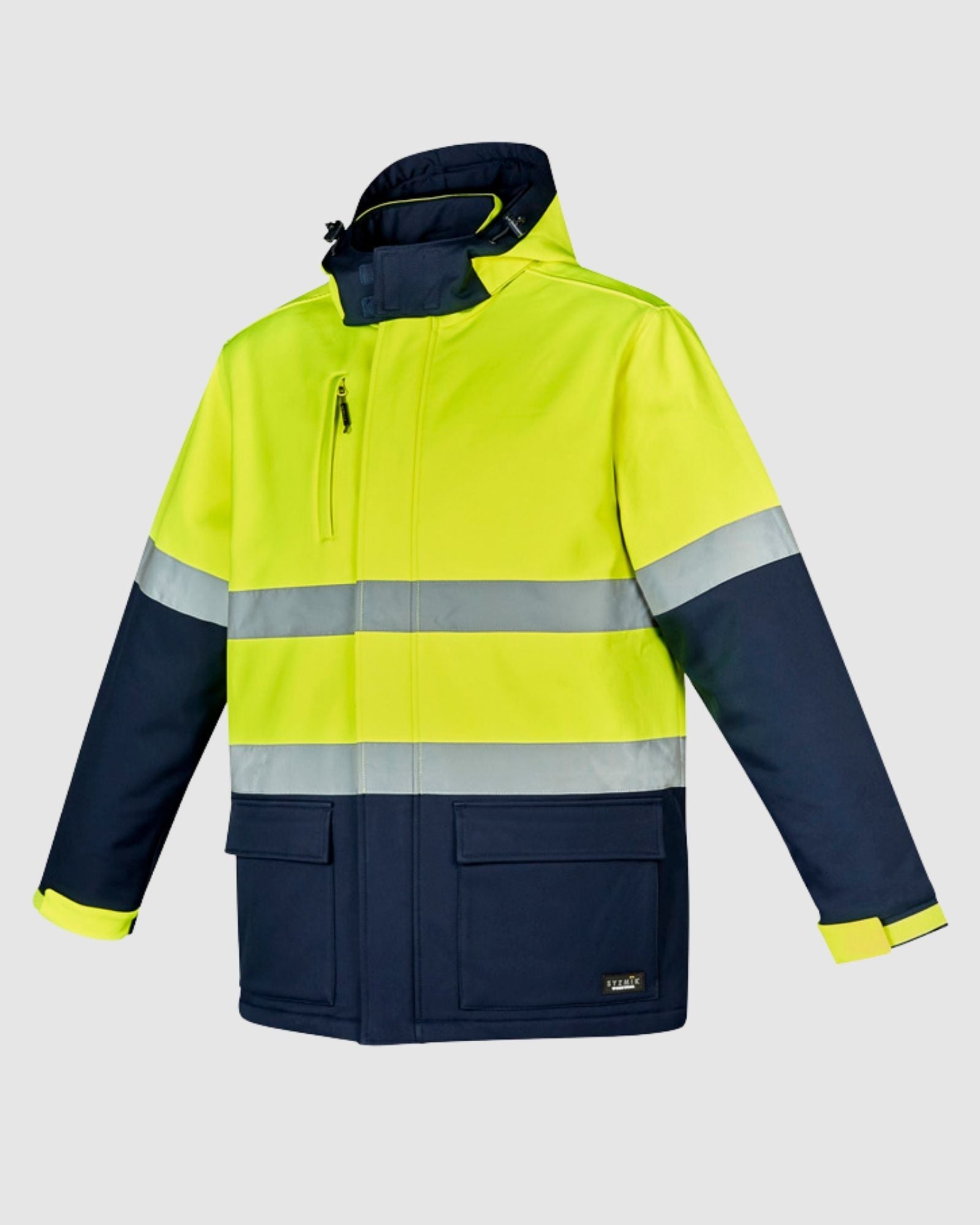 Syzmik Unisex Hi Vis Antarctic Softshell Jacket ZJ553 