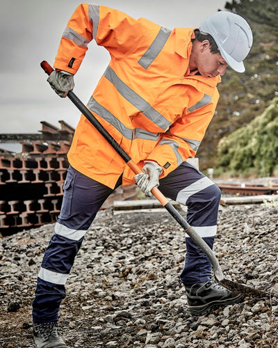 Syzmik Unisex Hi Vis Vic Rail 4 In 1 Waterproof Jacket ZJ580 