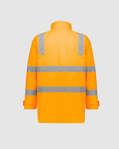 Syzmik Unisex Hi Vis Vic Rail 4 In 1 Waterproof Jacket ZJ580 