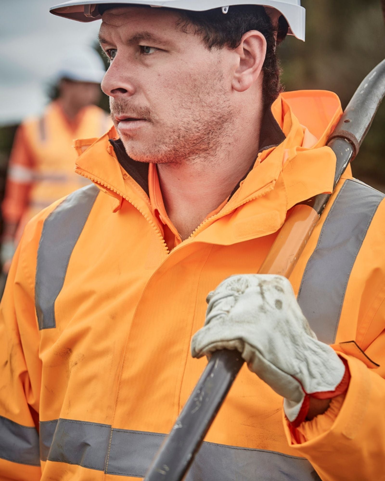 Syzmik Unisex Hi Vis Vic Rail 4 In 1 Waterproof Jacket ZJ580 