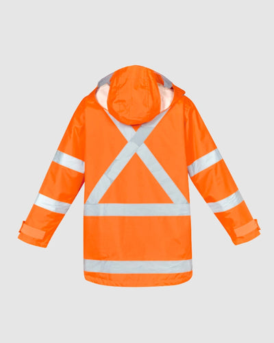 Syzmik Mens Hi Vis X Back 4 In 1 Waterproof Jacket ZJ616 