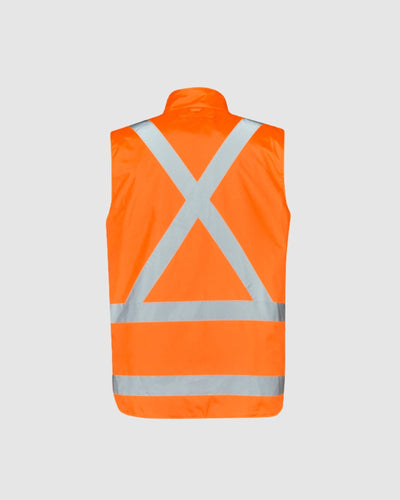 Syzmik Mens Hi Vis X Back 4 In 1 Waterproof Jacket ZJ616 