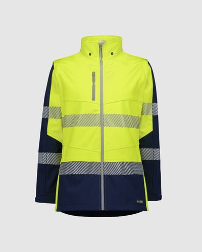 Syzmik Womens Streetworx 2 In 1 Stretch Softshell Jacket ZJ753