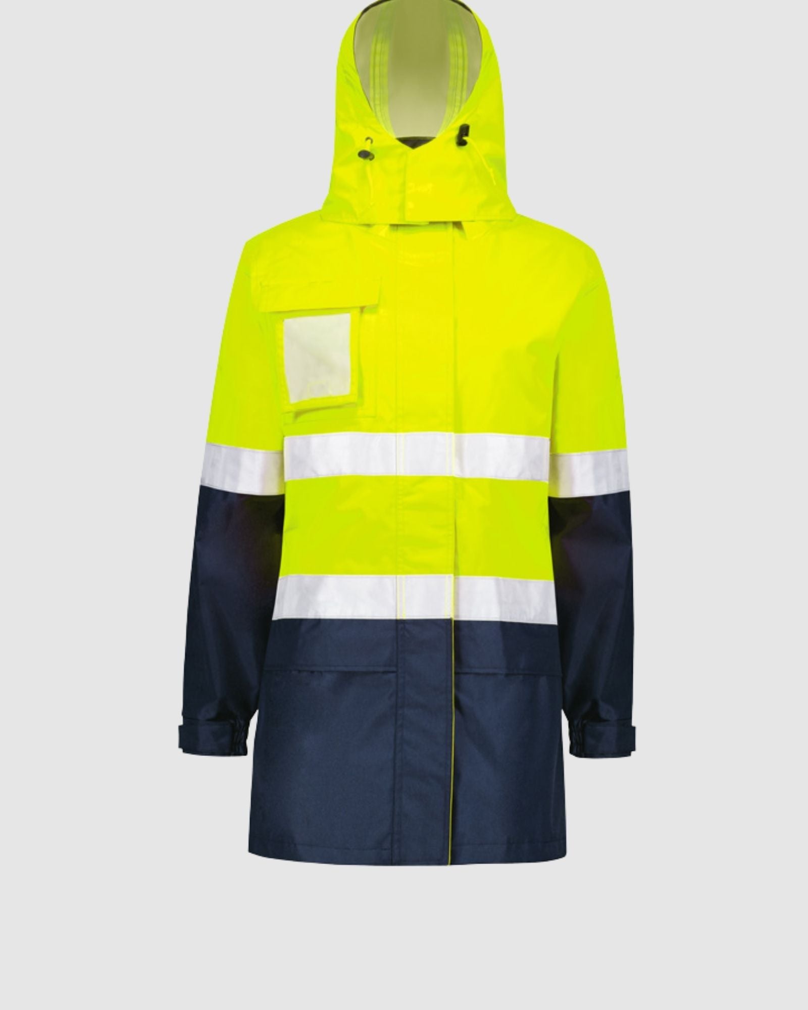 Syzmik Womens Hi Vis Ultralite Waterproof Jacket ZJ757 