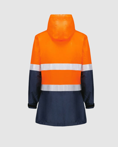 Syzmik Womens Hi Vis Ultralite Waterproof Jacket ZJ757 