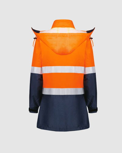 Syzmik Womens Hi Vis Ultralite Waterproof Jacket ZJ757 
