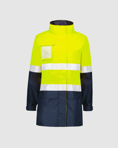 Syzmik Womens Hi Vis Ultralite Waterproof Jacket ZJ757 