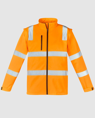 Syzmik Unisex Hi Vis Vic Rail 2 In 1 Softshell Jacket ZJ780 