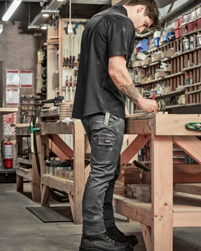 Syzmik Mens Essential Basic Stretch Cargo Pant ZP230 