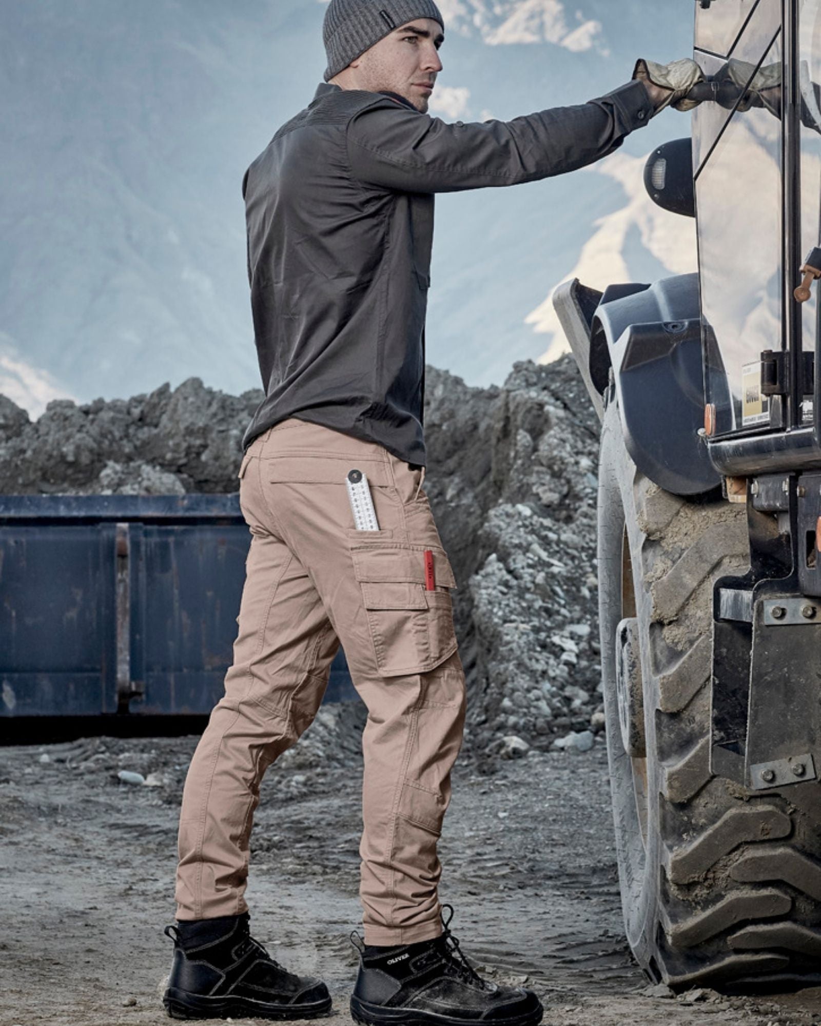 Syzmik Mens Streetworx Curved Cargo Pant ZP360 