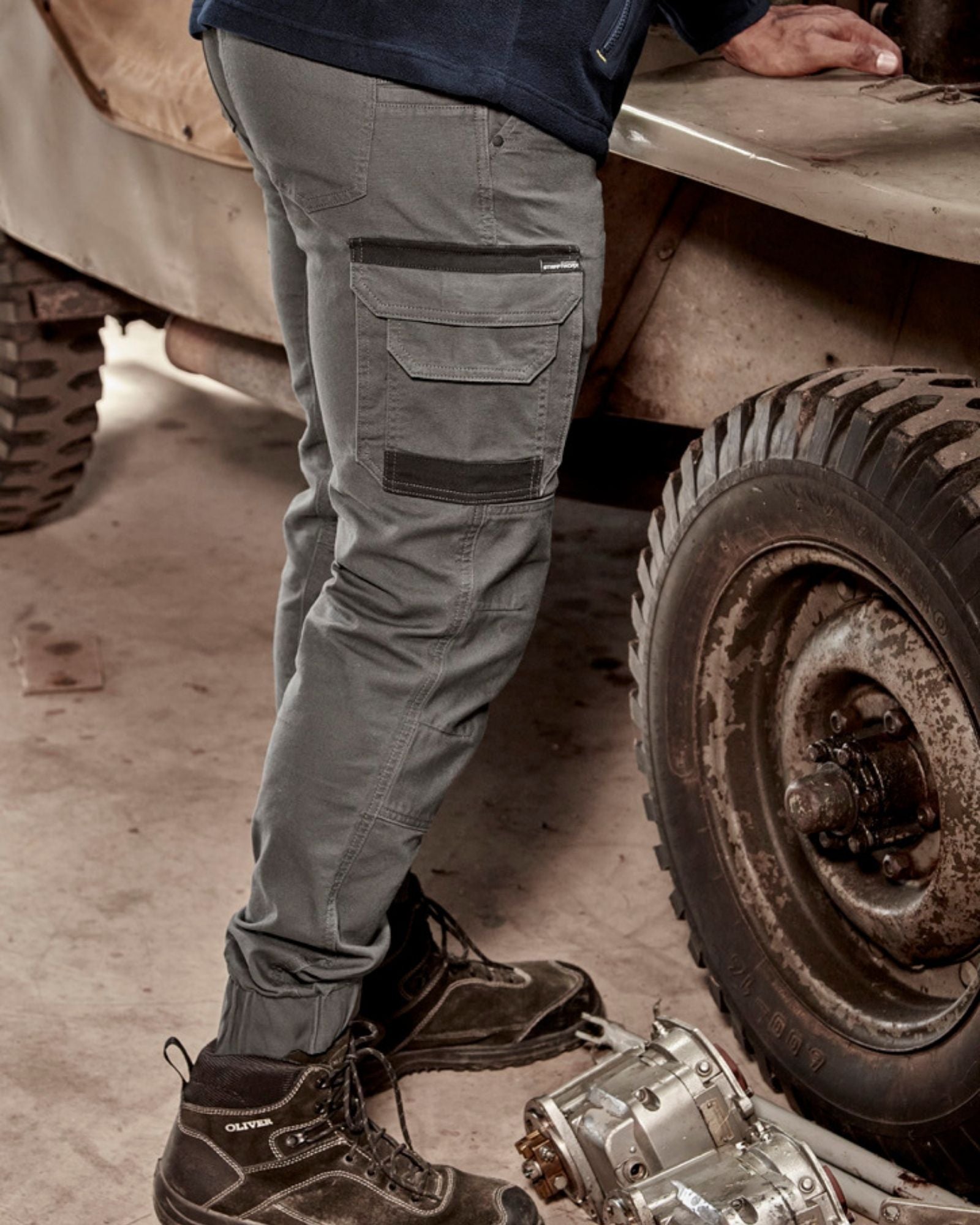 Syzmik Mens Streetworx Heritage Pant Cuffed ZP420 
