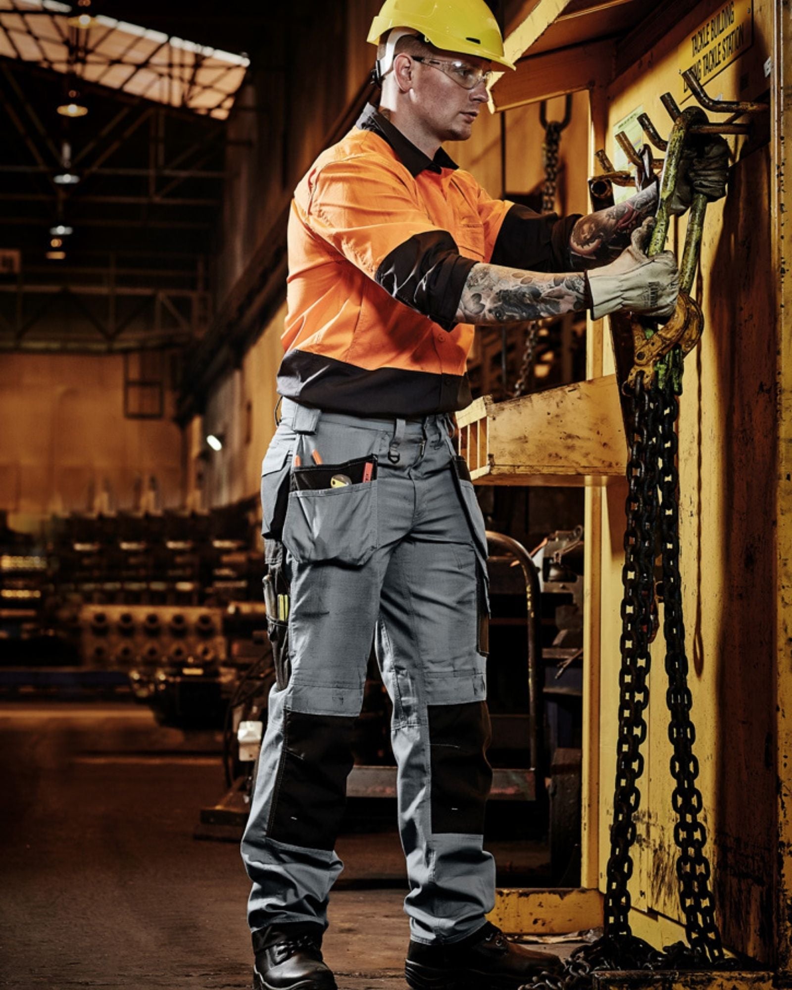 Syzmik Mens Ultralite Multi-pocket Pant ZP509 