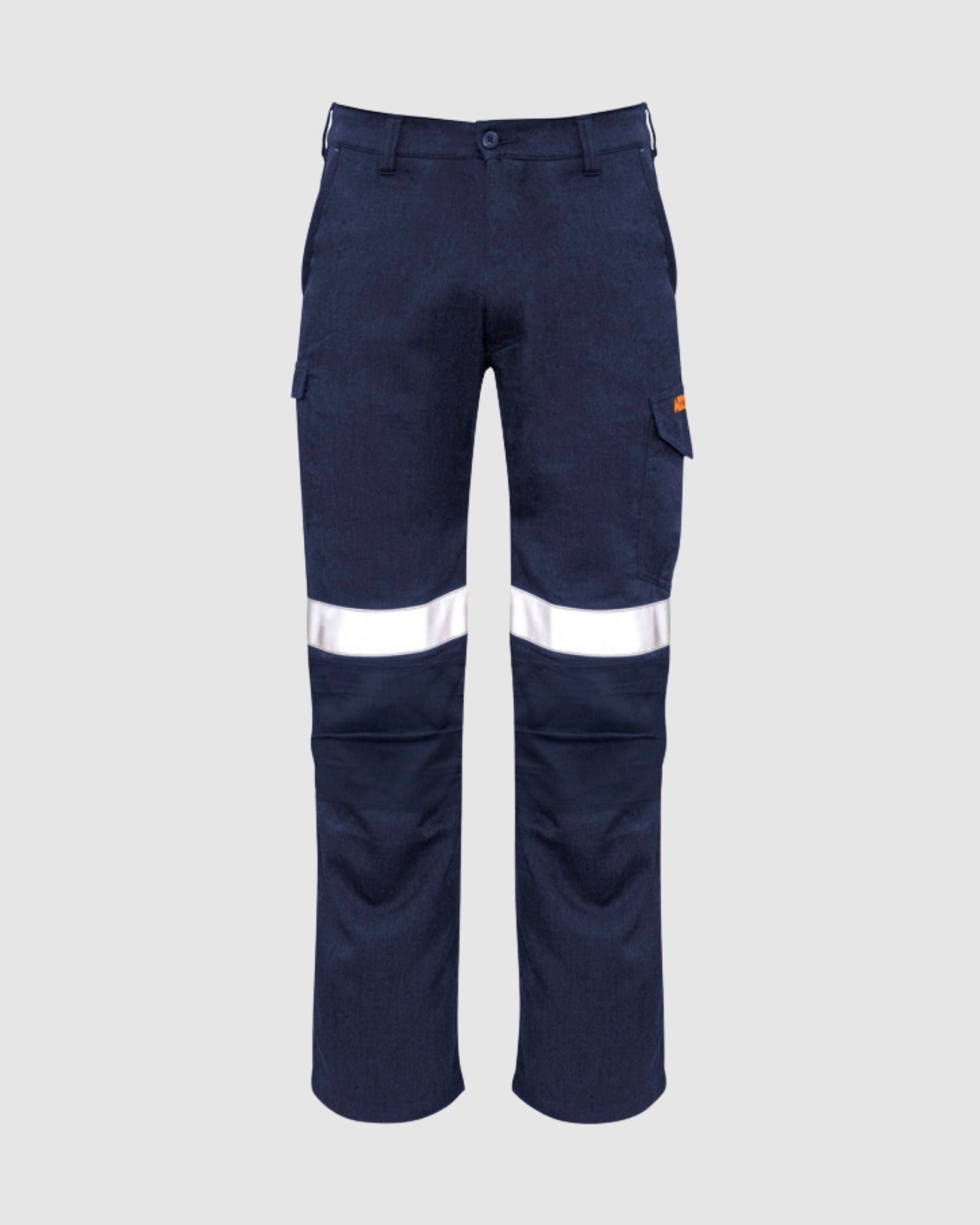 Syzmik Mens Orange Flame Taped Cargo Pant (regular) ZP521 