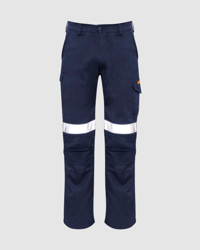 Syzmik Mens Orange Flame Taped Cargo Pant (regular) ZP521 
