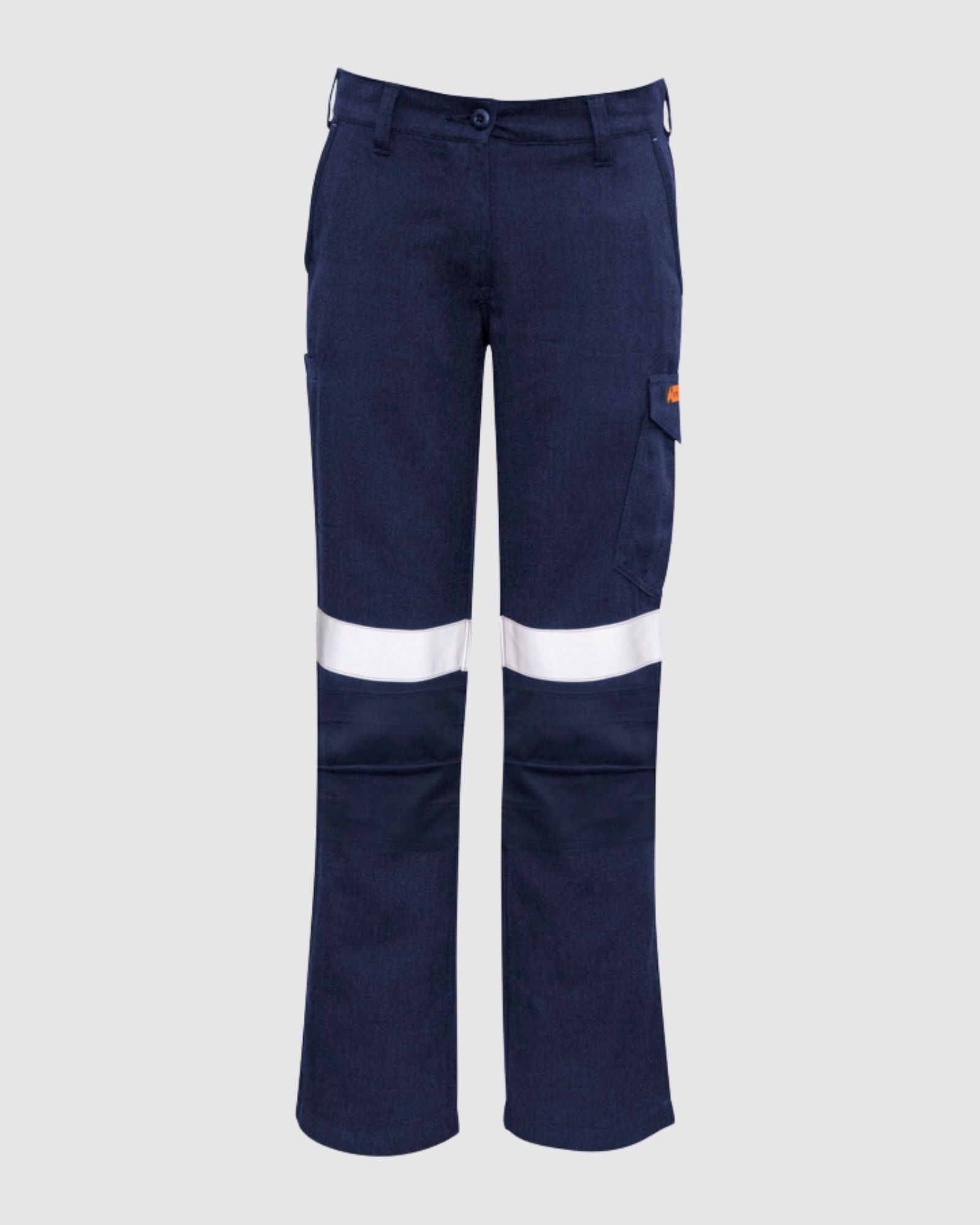 Syzmik Womens Orange Flame Taped Cargo Pant ZP522 
