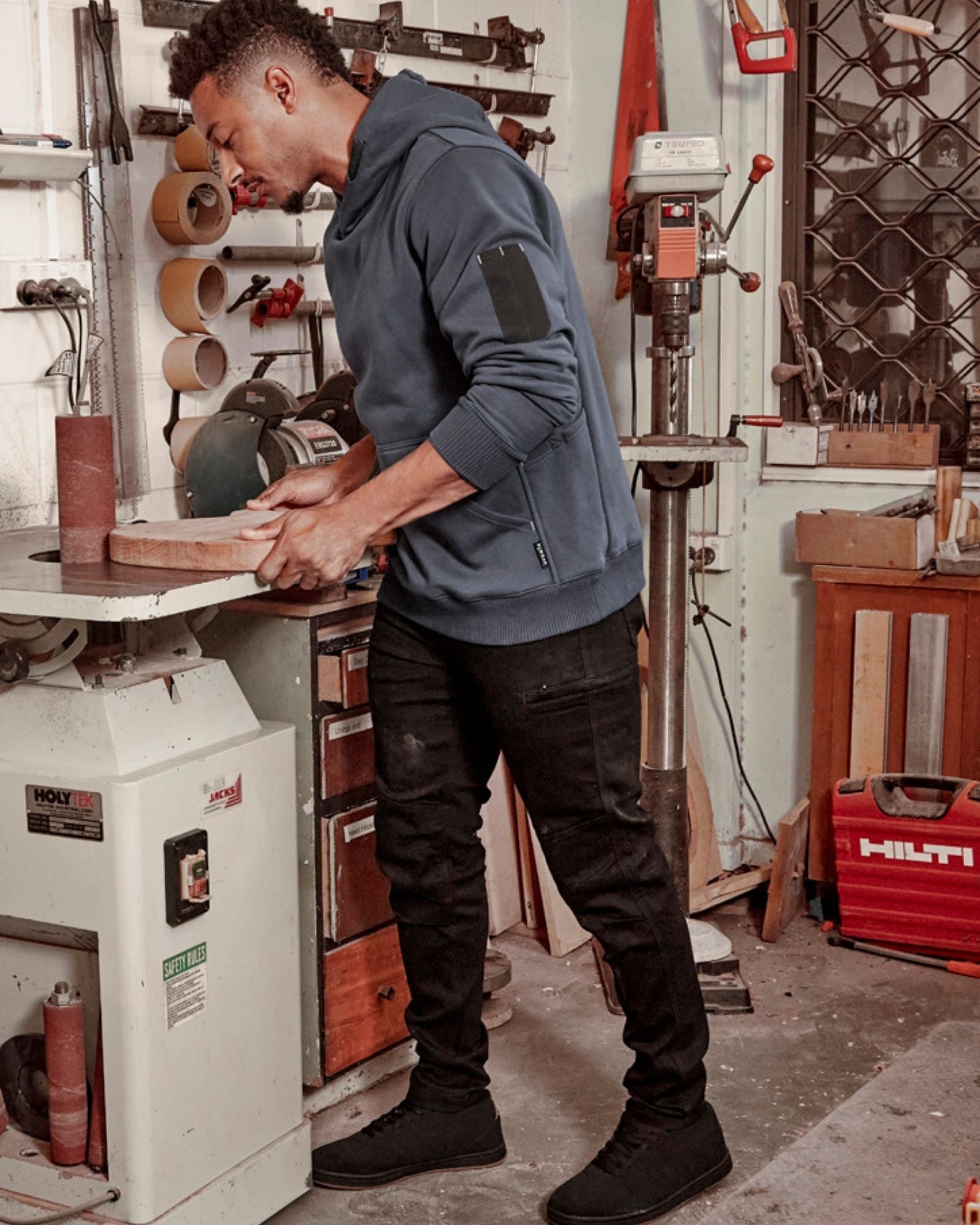 Syzmik Mens Streetworx Stretch Jean ZP540 
